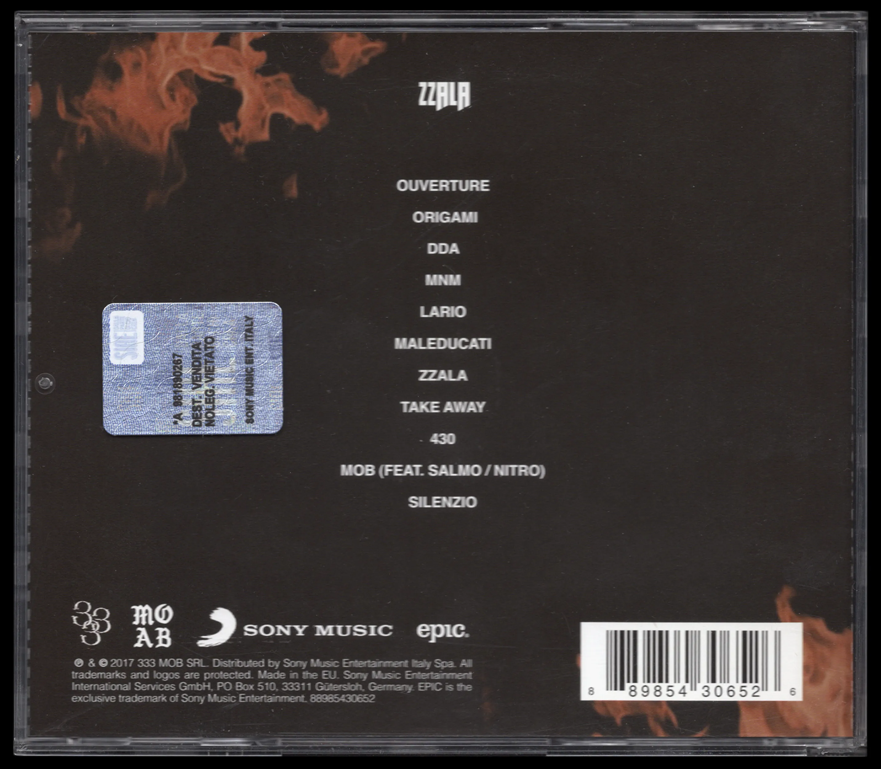 Zzala - CD jewelcase