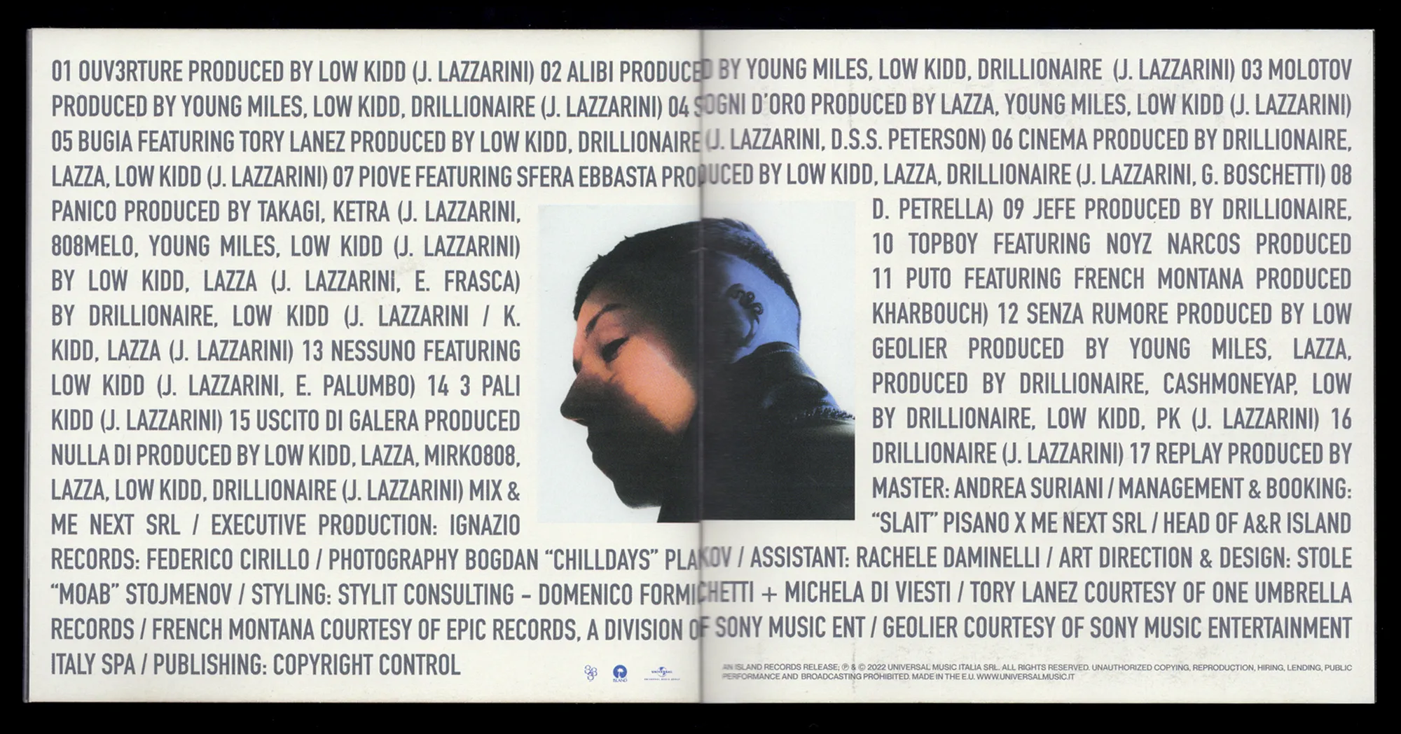 Sirio - CD booklet spread