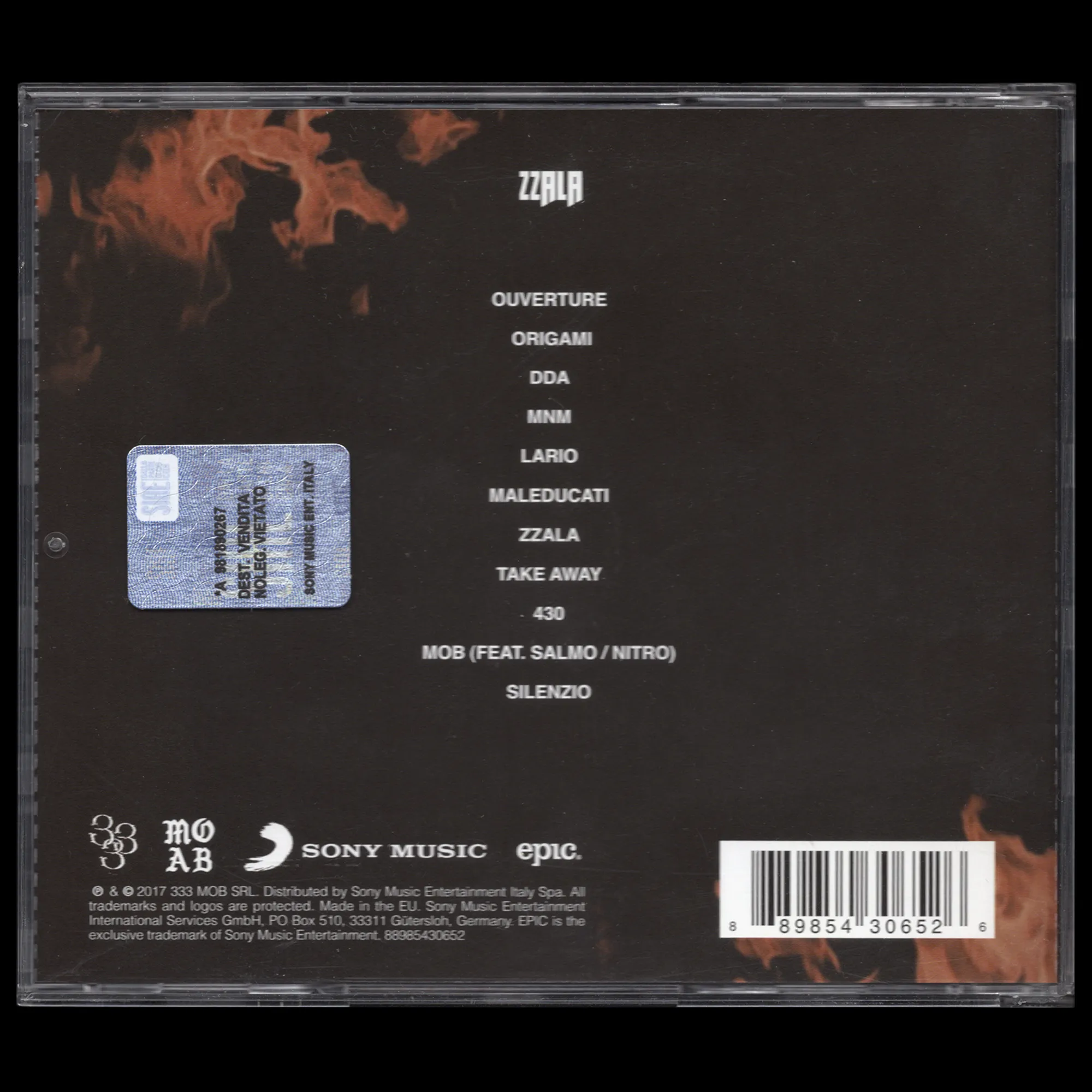 Zzala - CD jewelcase