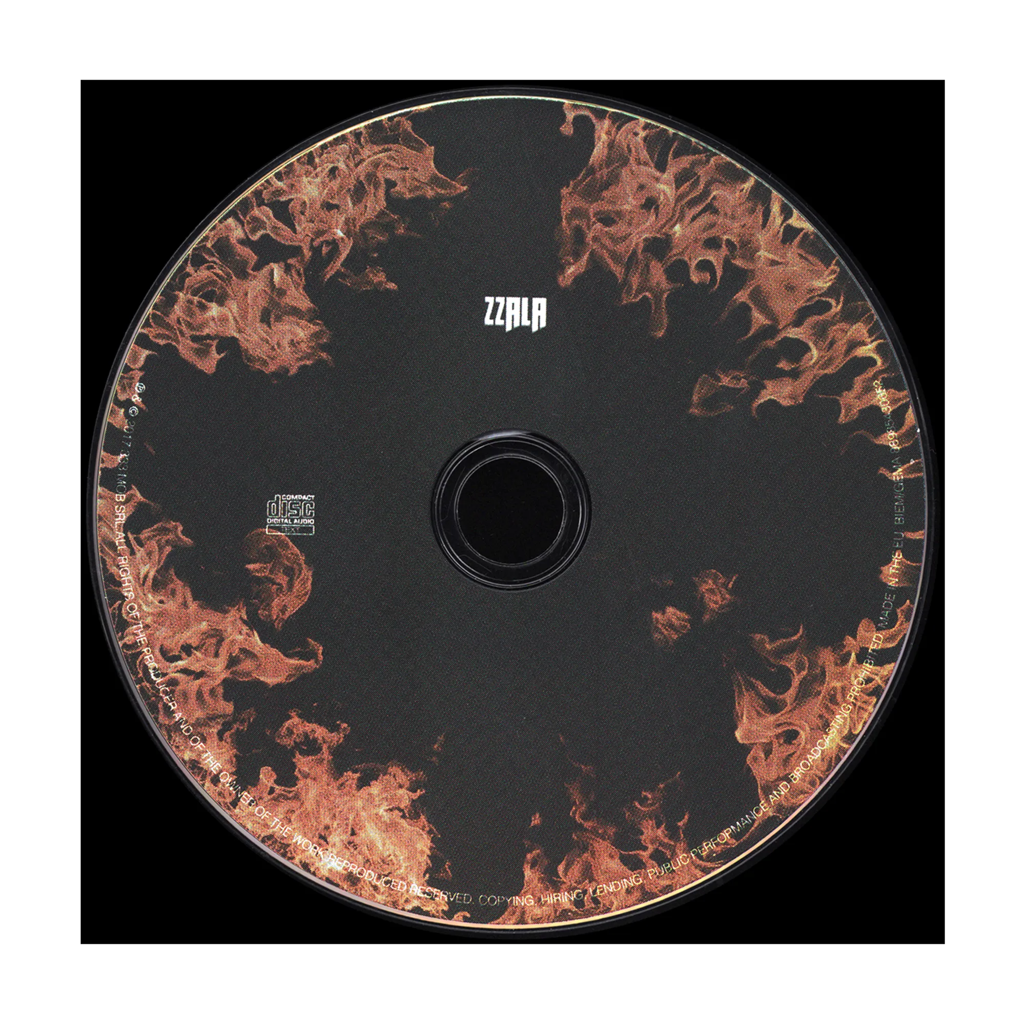Zzala - CD label