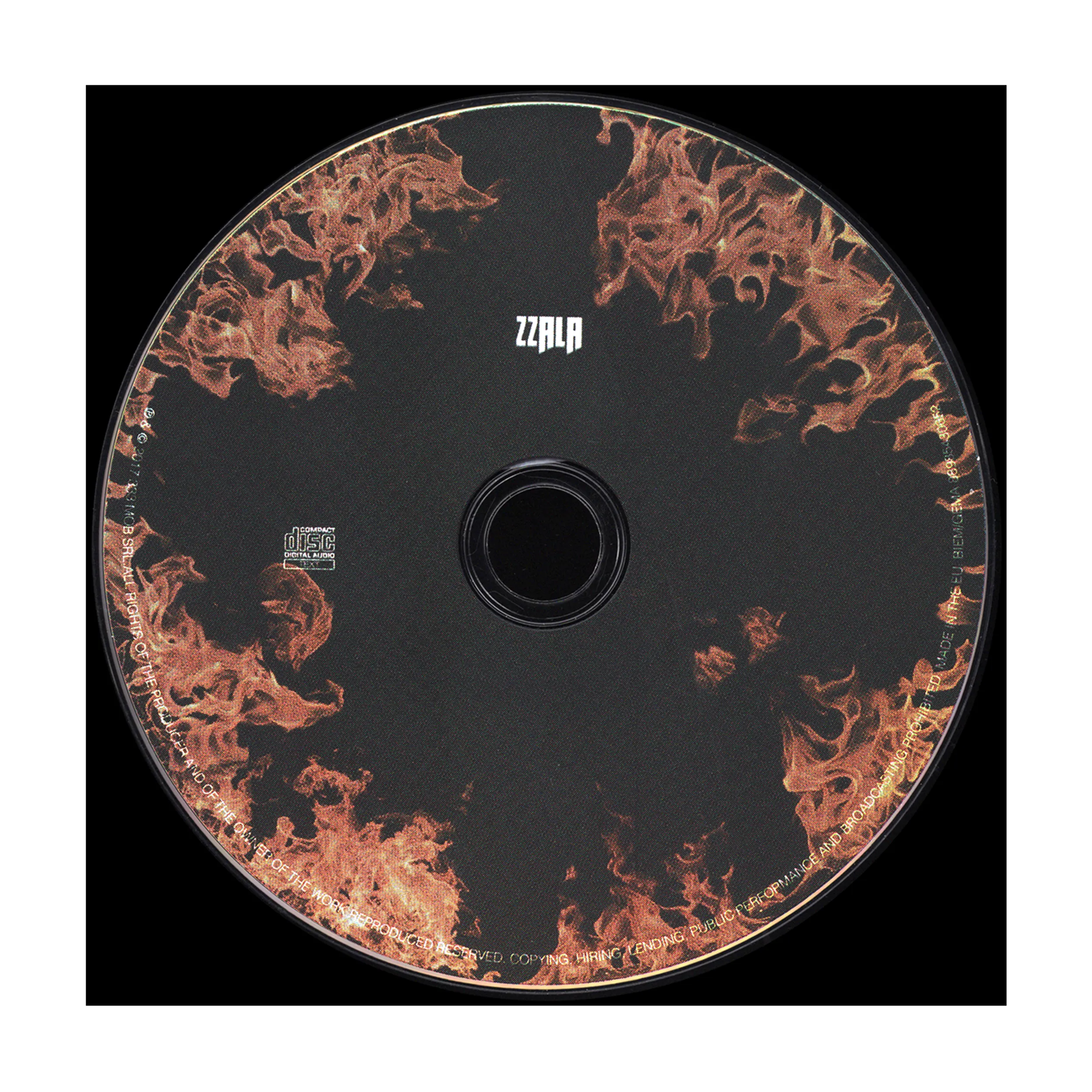 Zzala - CD label